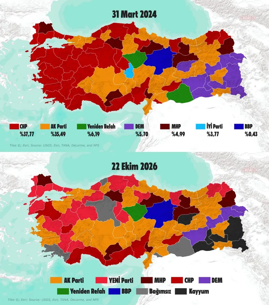 Yerel Seçim Sonrası Belediyelerde Yönetim Değişimi Netleşti