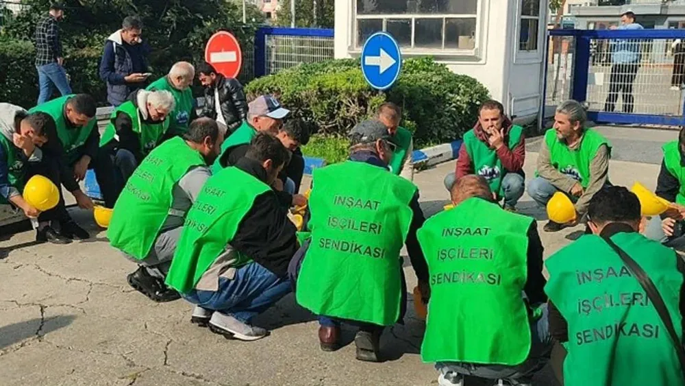 Silivri Berluna Vista Villaları Projesinde İşçi Direnişi