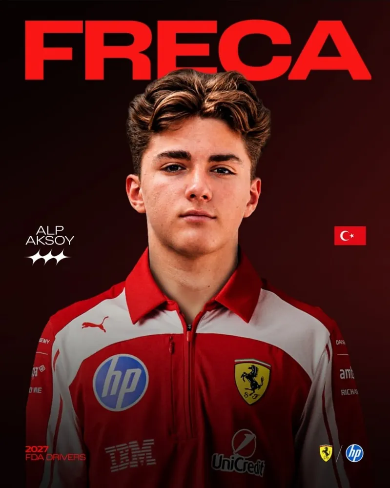 Alp Aksoy Ferrari Sürücü Akademisi’ne Katıldı