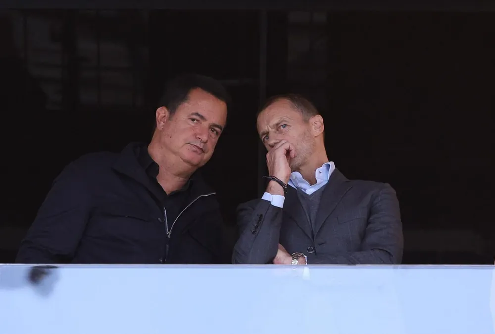 UEFA Başkanı Ceferin, Acun Ilıcalı’nın Davetlisi Olarak Maça Katıldı