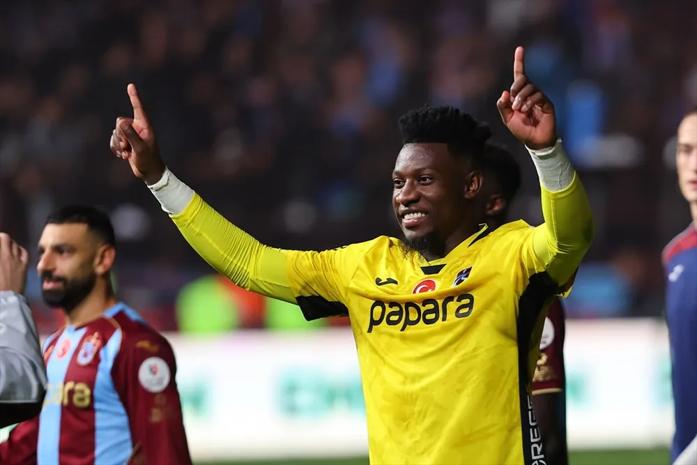 Trabzonspor’da Andre Onana Performansıyla Dikkat Çekiyor