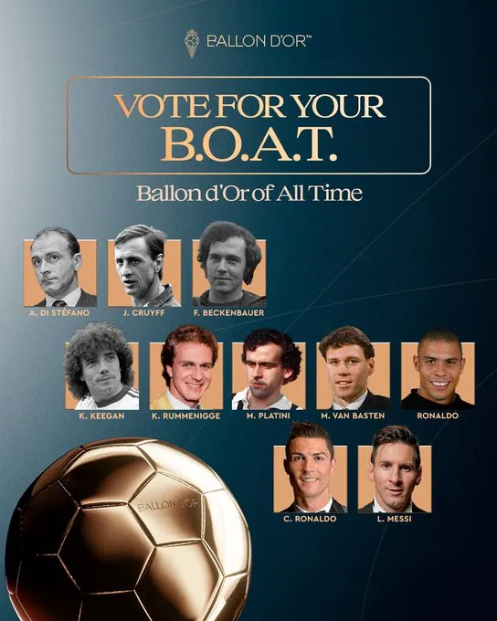 Ballon d’Or Tüm Zamanların En İyisi Ödülü Adayları Açıklandı