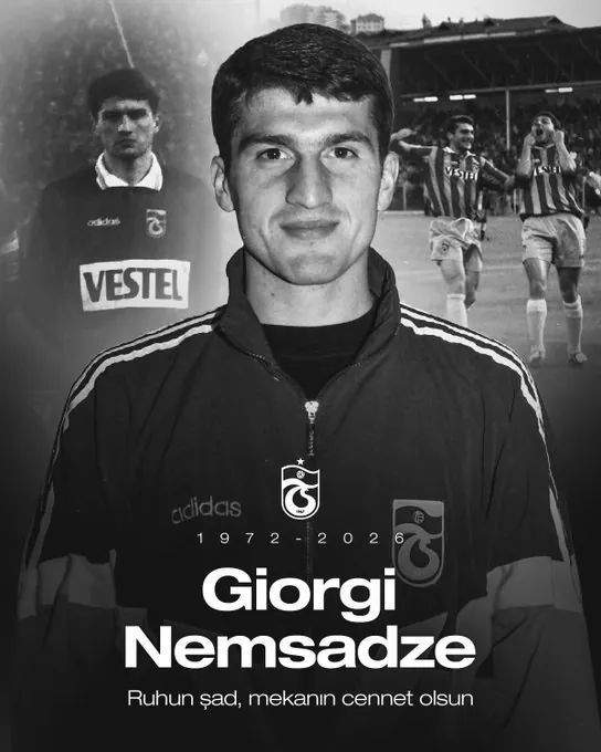 Trabzonspor’un Eski Futbolcusu Giorgi Nemsadze Hayatını Kaybetti