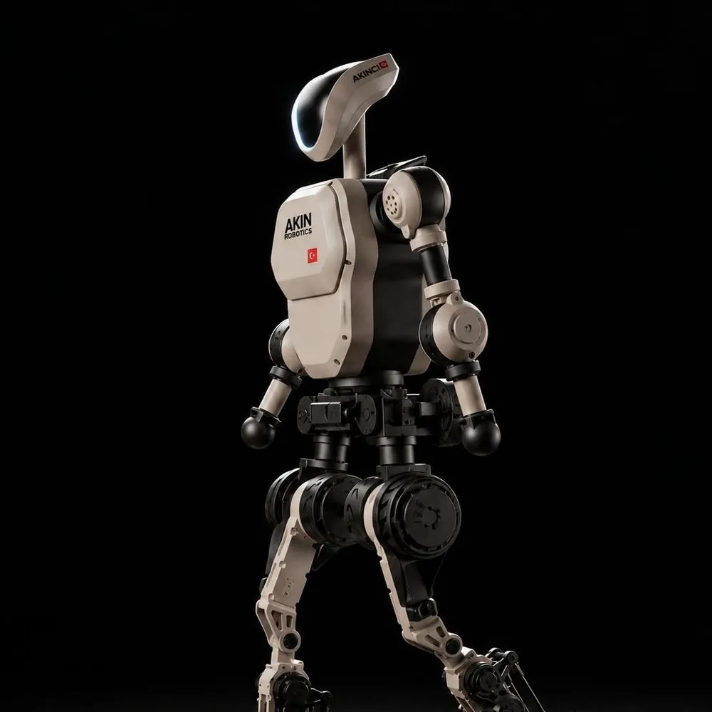 Konya’da Geliştirilen Yerli İnsansı Robot AKINCI-5 Seri Üretime Geçti