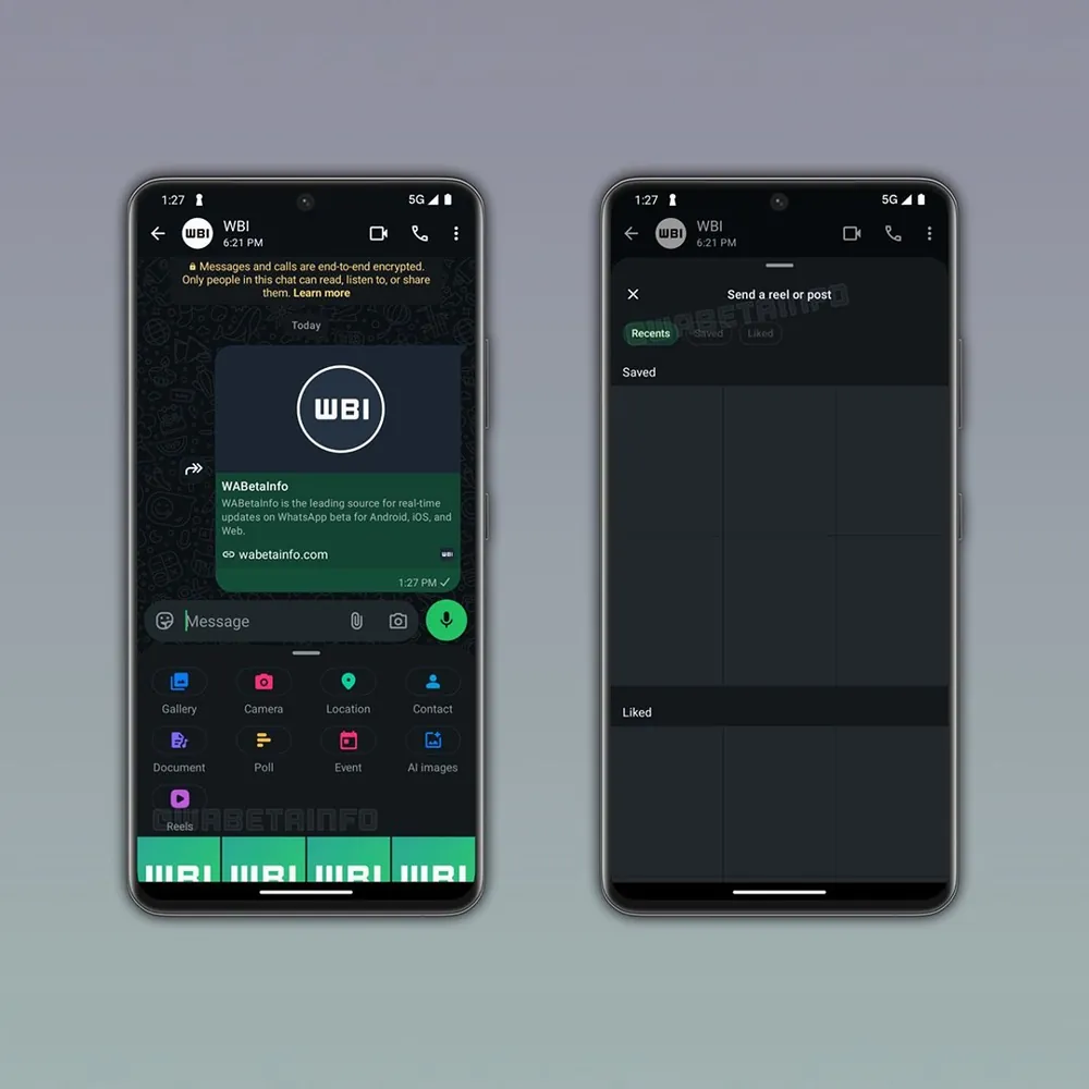 WhatsApp Kullanıcıları İçin Yeni Reels Paylaşım Özelliği