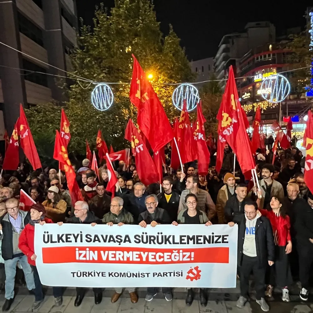 TKP Ankara’da Mekke Anlaşması’na Karşı Eylem Düzenledi