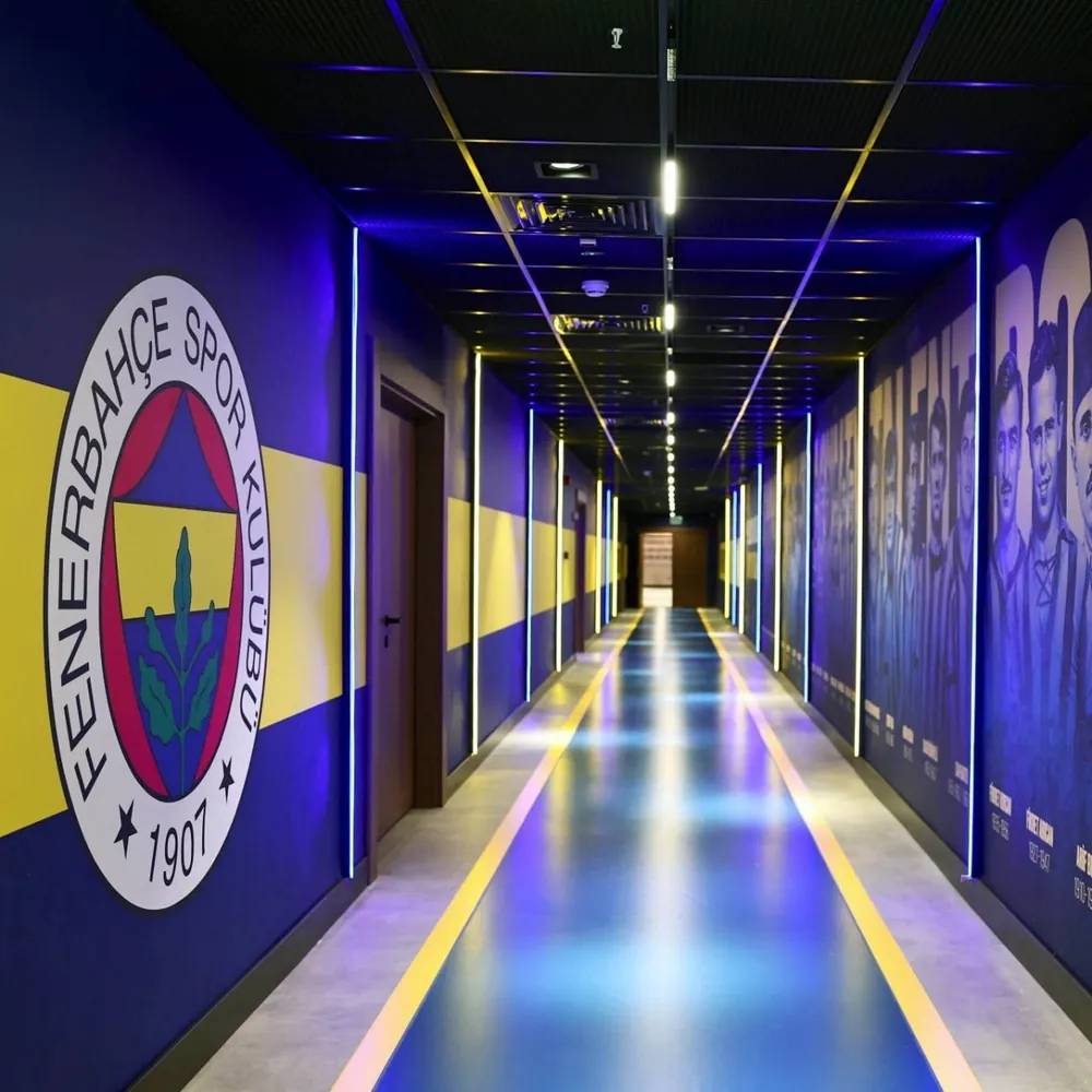 Fenerbahçe Tesislerinde Soyunma Odaları ve Ortak Alanlar Yenilendi